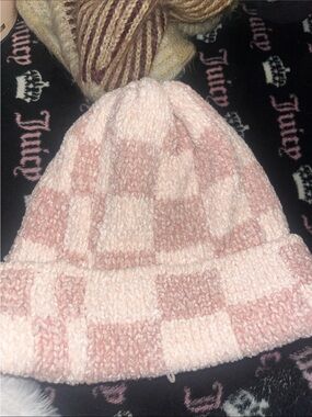 Pink beanie